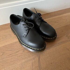 Dr. Martens Black Leather Oxfords